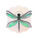 dragonfly tattoo design idea