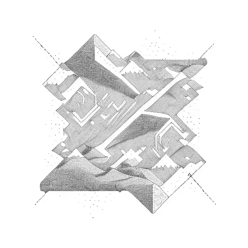 utah desert tattoo design idea