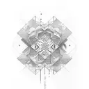 montañas cordillera tattoo design idea