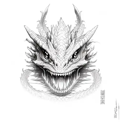 Dragon eragon tattoo design idea