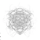 metateron cube tattoo design idea