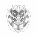 mighty morphing power rangers tattoo design idea