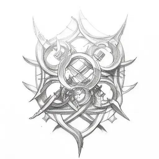 a tattoo of atium and lerasium from the mistborn saga  tattoo design idea