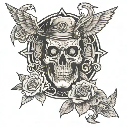 Carpenter tattoo design idea