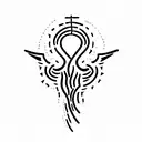 caduceus tattoo design idea