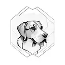 beagle tattoo design idea