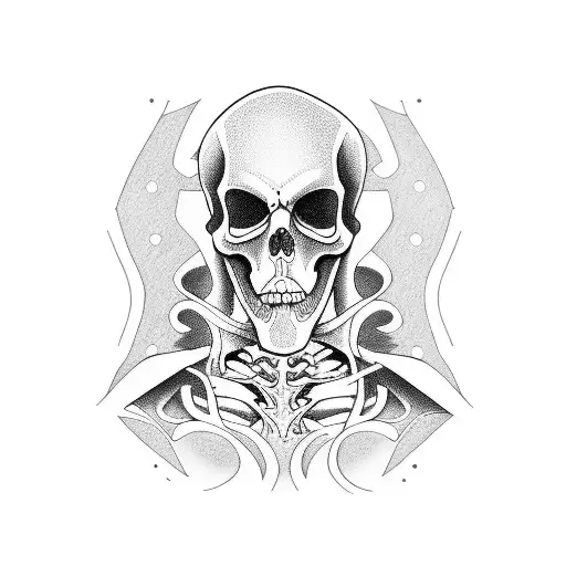 Grim Reaper tattoo design idea