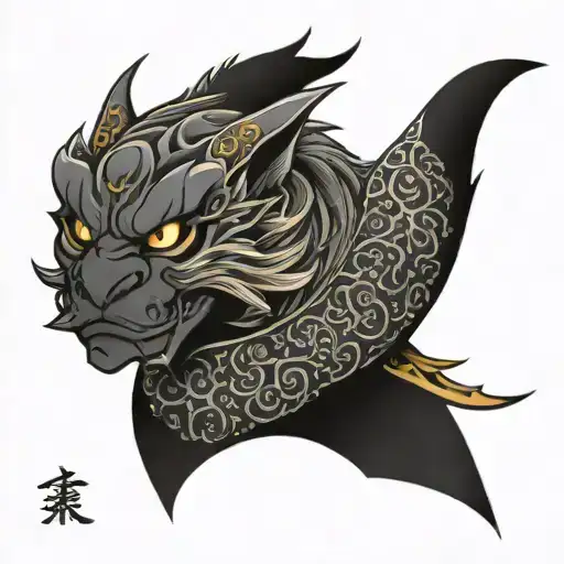 Sukuna domain expansion from jujutsu tattoo design idea