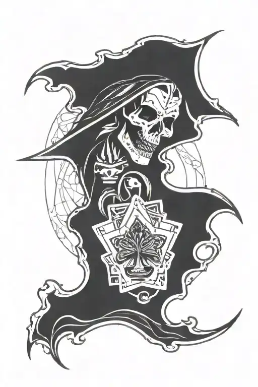 casino addiction fear destiny When danger takes you tattoo design idea