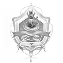 serenity prayer tattoo design idea