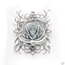 blueberry tattoo design idea