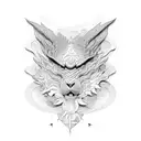 Anker with wirting "mapa" tattoo design idea