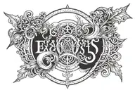 Exodus 3:14 tattoo design idea