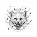 "Weather the storm" tattoo design idea