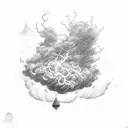 "Weather the storm" tattoo design idea