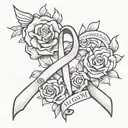 rip mom breast cancer memorial tattoo design tattoo design idea