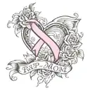 rip mom breast cancer memorial tattoo design tattoo design idea
