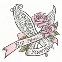 rip mom breast cancer memorial tattoo design tattoo design idea