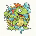 yoshi tattoo design idea