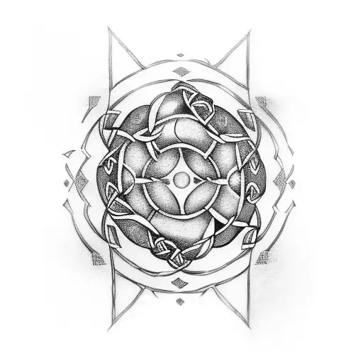 Celtic  tattoo design idea