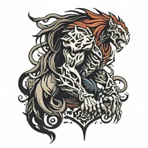 darksiders tattoo design idea