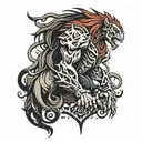darksiders tattoo design idea