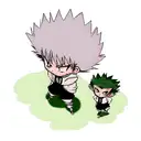 killua and gon tattoo design idea