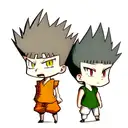 killua and gon tattoo design idea