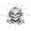 scarecrow tattoo design idea