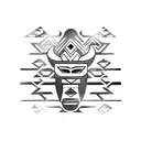 samoan tribal  tattoo design idea