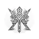 samoan tribal  tattoo design idea