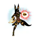 Anubis tattoo design idea