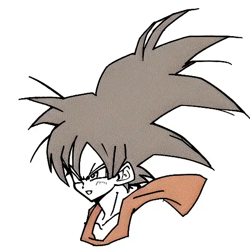 goku tattoo design idea