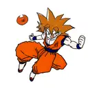 goku tattoo design idea