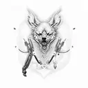 Drogen, Waffen, Alkohol, gebrochenes Herz, schwere Zeit, sich neu erfunden, wieder aufgestanden  tattoo design idea