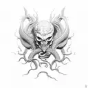 Hydra  tattoo design idea