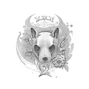 Heather in writing  tattoo design idea