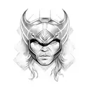 Thor tattoo design idea