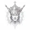 king Baldwin iv tattoo design idea