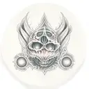 flapjack tattoo design idea