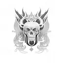 los angeles tattoo design idea