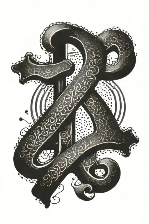 1993 written sign tattoo design idea