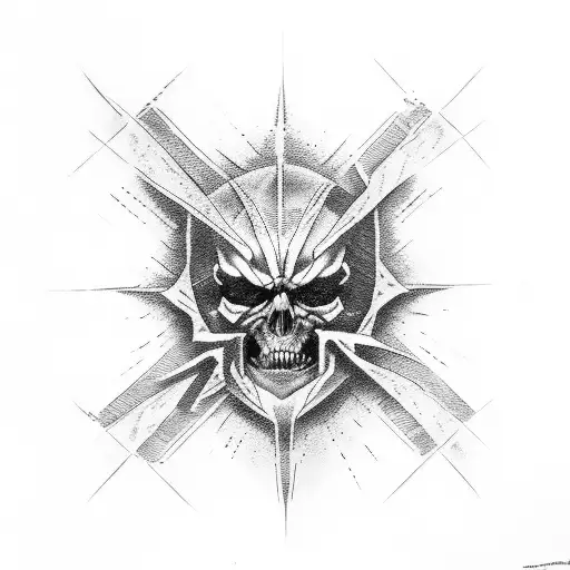 metallica tattoo design idea