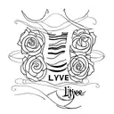 inspired by Taylor Swift song long live tattoo design idea