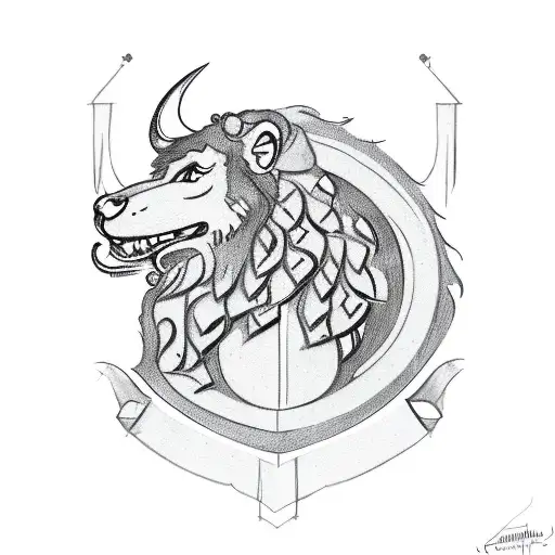 state of Minnesota, state of Utah, Viking longship, Welsh daffodil, and an English lion tattoo design idea