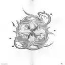 Utah and Minnesota  tattoo design idea