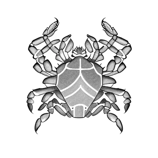 Black Tiki Crab Vinyl Decal - THE BEACHY QUILTER, WAYFINDER FABRICS & GIFTS