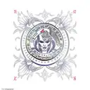 versace pattern  tattoo design idea