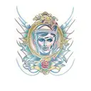 versace greca pattern  tattoo design idea