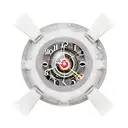 the ring from halo the game inside a broken clock tattoo design idea